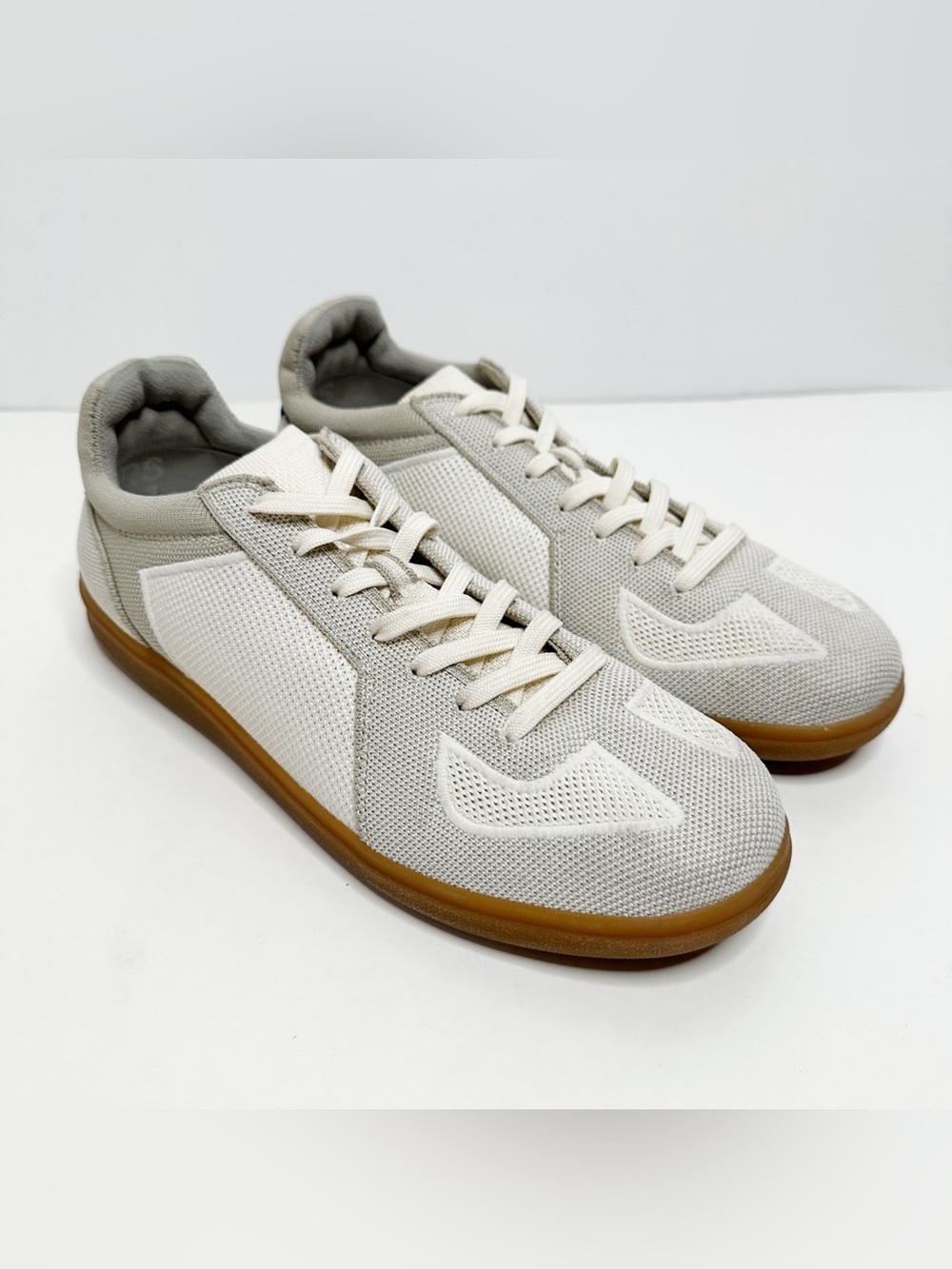 Rothy’s Men’s The RS01 Sneaker Bone Off White Gum Sole Size 10